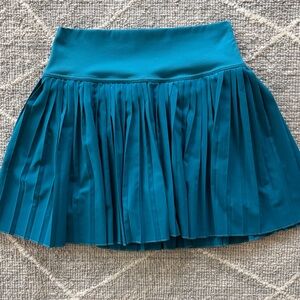 Santiny Pleated Teal Women's Tennis & Golf Skort
